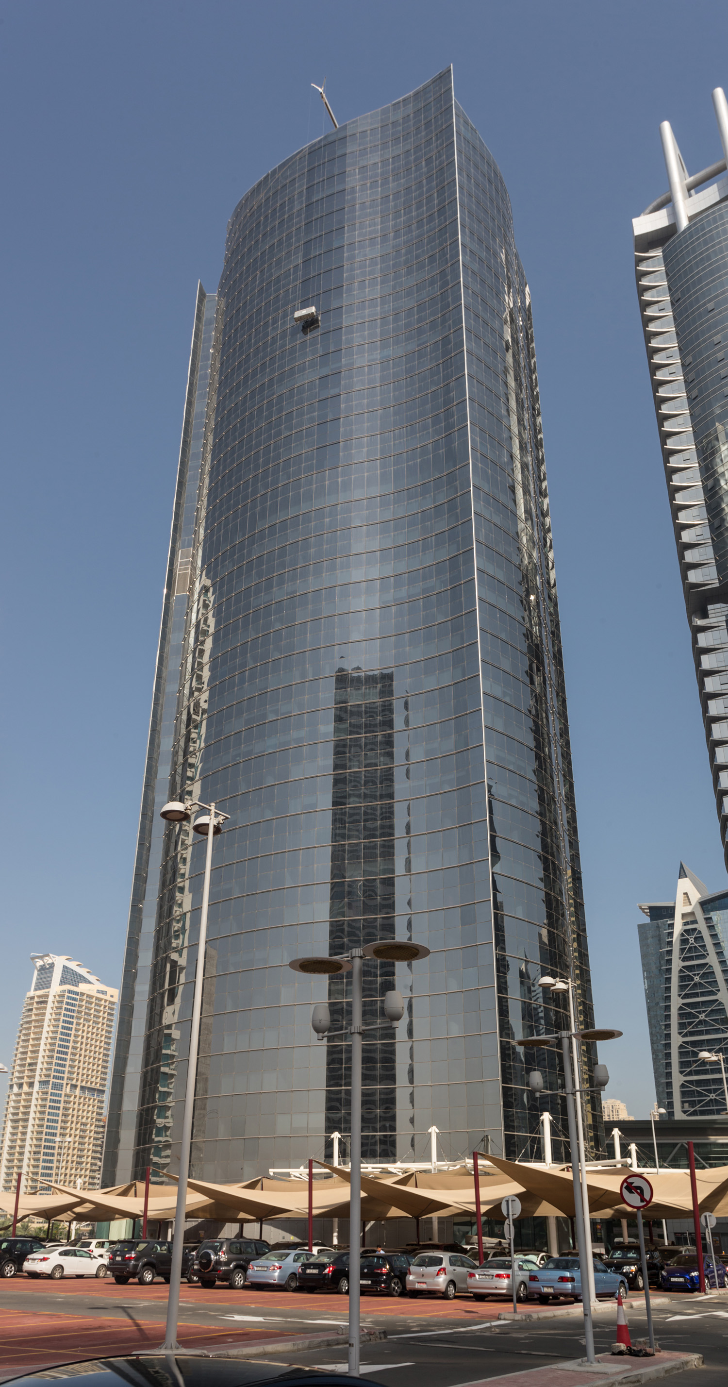 AG Tower, Dubai - View from the east. © Mathias Beinling